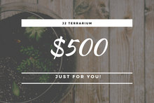 Load image into Gallery viewer, J² TERRARIUM Gift Card
