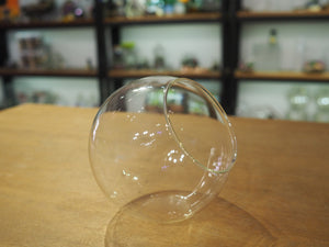Slant Glass Jar